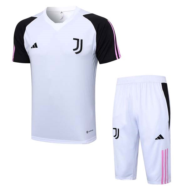 Camiseta Entrenamiento Juventus Conjunto Completo 2023/2024 Blanco